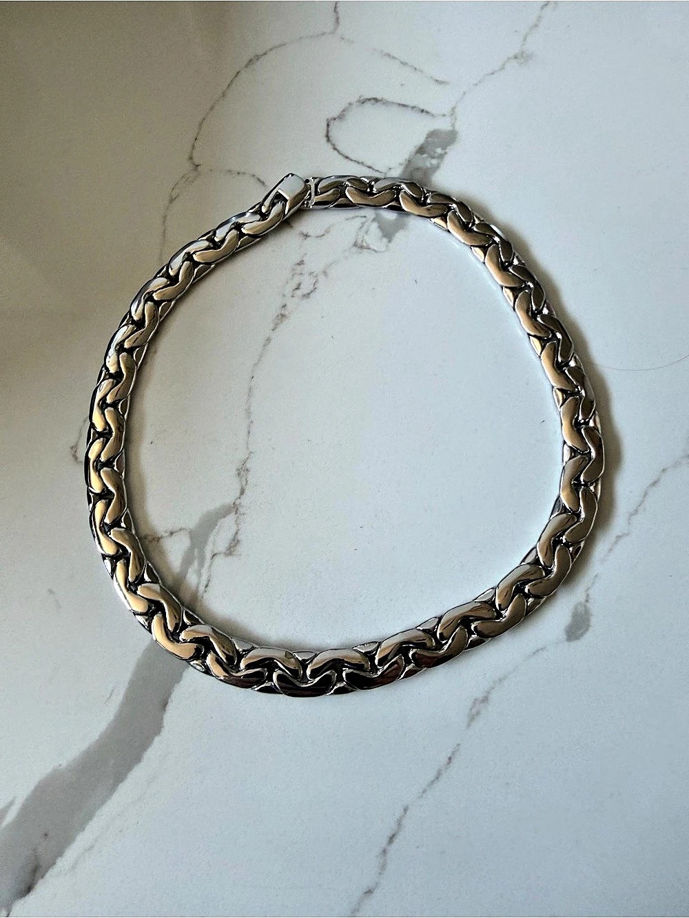 Jennifer Fisher Tribeca Chain Necklace Silver